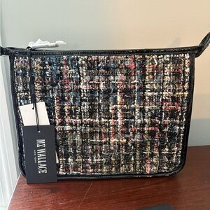 MZ Wallace Metro Clutch Midnight Sparkle NWT ✨